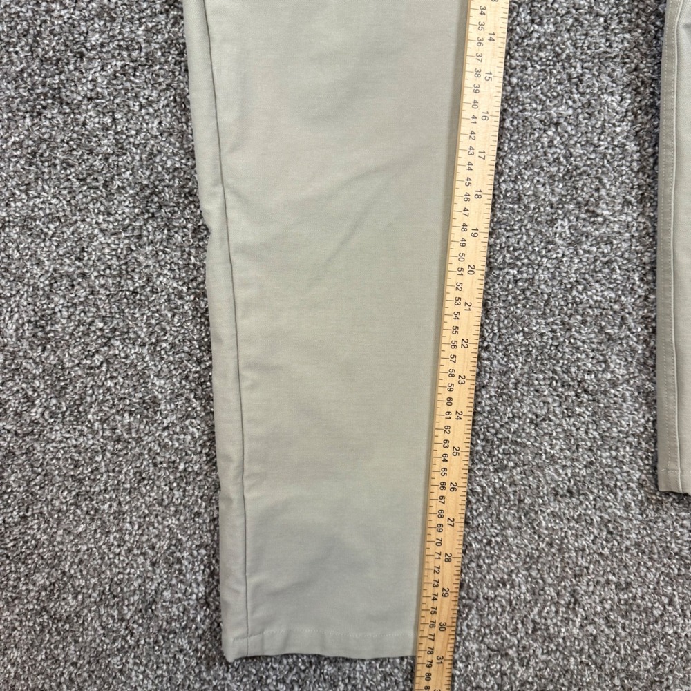 Lululemon ABC Pant Slim 32 Utilitech Khaki Tan Mens LM5ABNS Technical Trousers - Picture 6 of 11